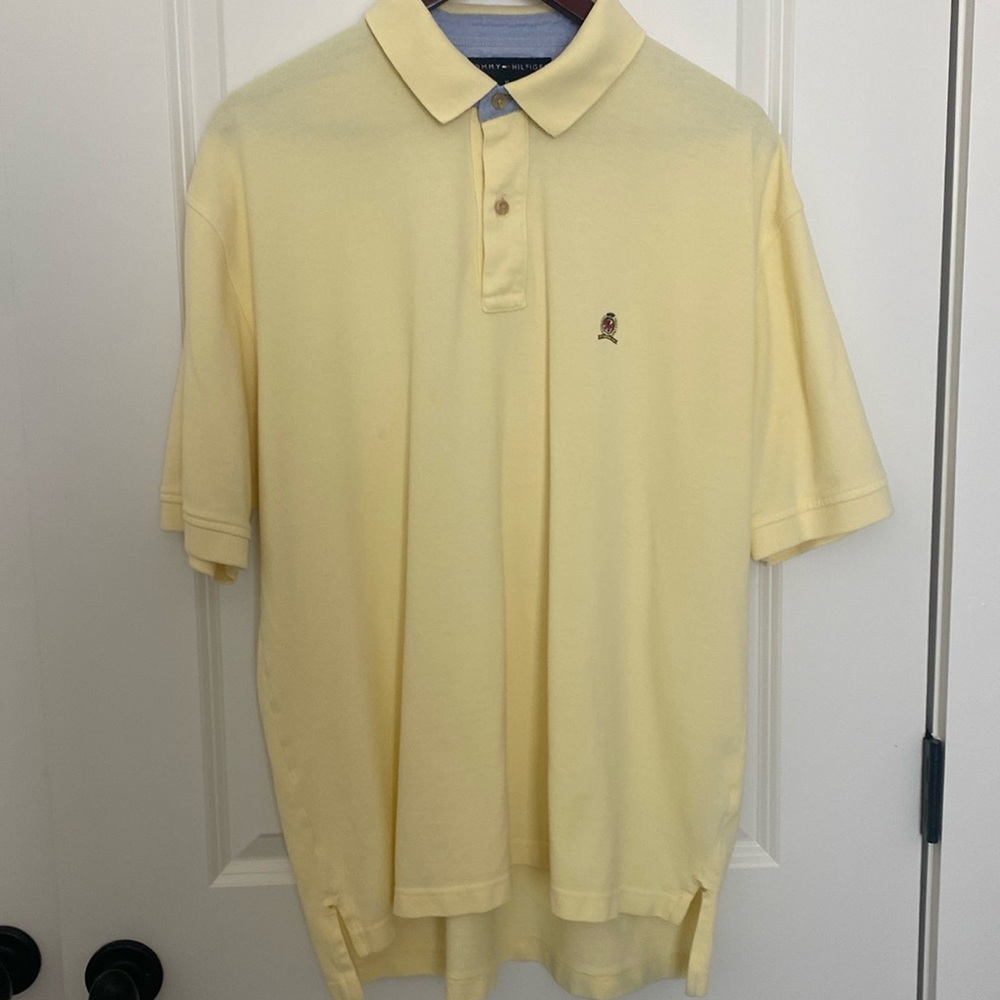 Tommy Hilfiger Yellow Polo‎ Shirt